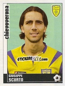 Sticker Giuseppe Scurto - Calciatori 2006-2007 - Panini