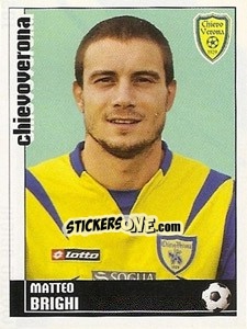 Sticker Matteo Brighi - Calciatori 2006-2007 n. 102 - Panini