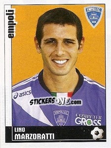 Sticker Lino Marzoratti - Calciatori 2006-2007 - Panini