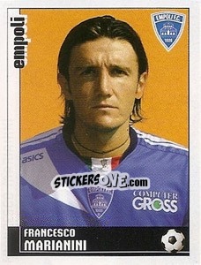 Sticker Francesco Marianini - Calciatori 2006-2007 n. 123 - Panini