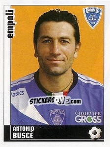 Sticker Antonio Buscè - Calciatori 2006-2007 n. 125 - Panini