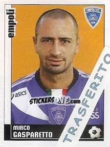 Sticker Mirco Gasparetto - Calciatori 2006-2007 n. 128 - Panini