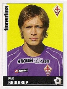 Figurina Per Kroldrup - Calciatori 2006-2007 - Panini