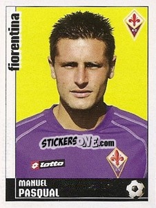 Cromo Manuel Pasqual - Calciatori 2006-2007 - Panini