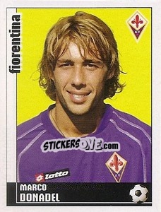 Sticker Marco Donadel - Calciatori 2006-2007 n. 145 - Panini