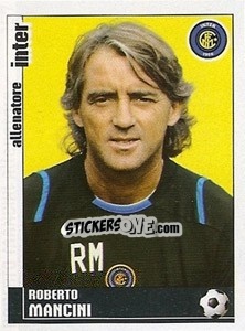 Figurina Roberto Mancini (Allenatore) - Calciatori 2006-2007 - Panini