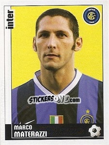 Figurina Marco Materazzi - Calciatori 2006-2007 - Panini