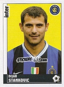 Sticker Dejan Stankovic - Calciatori 2006-2007 n. 169 - Panini