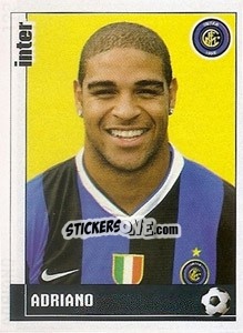 Sticker Adriano - Calciatori 2006-2007 - Panini