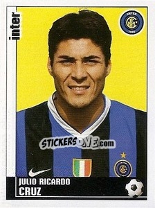 Sticker Julio Ricardo Cruz - Calciatori 2006-2007 n. 175 - Panini