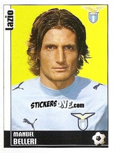 Sticker Manuel Belleri - Calciatori 2006-2007 - Panini