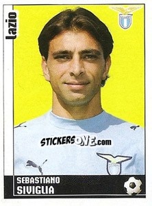 Sticker Sebastiano Siviglia - Calciatori 2006-2007 n. 184 - Panini