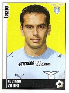 Sticker Luciano Zauri - Calciatori 2006-2007 n. 186 - Panini