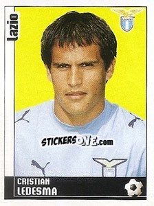 Figurina Cristian Ledesma - Calciatori 2006-2007 - Panini