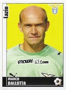 Sticker Marco Ballotta - Calciatori 2006-2007 n. 198 - Panini