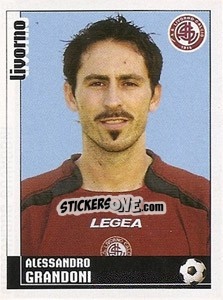Sticker Alessandro Grandoni - Calciatori 2006-2007 - Panini