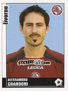 Cromo Alessandro Grandoni - Calciatori 2006-2007 - Panini