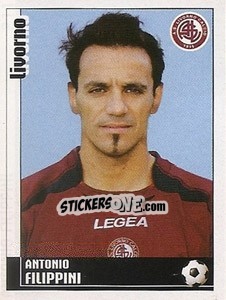 Cromo Antonio Filippini - Calciatori 2006-2007 - Panini