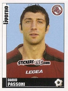 Sticker Dario Passoni - Calciatori 2006-2007 - Panini