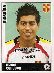 Sticker Nicolas Cordova - Calciatori 2006-2007 n. 237 - Panini