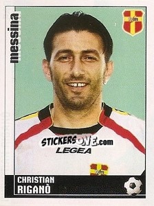 Sticker Christian Riganò - Calciatori 2006-2007 n. 240 - Panini