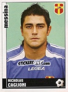 Sticker Nicholas Caglioni - Calciatori 2006-2007 n. 242 - Panini