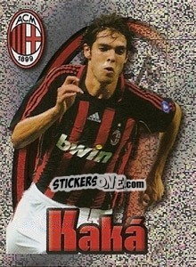 Cromo Top Player (Kaká) - Calciatori 2006-2007 - Panini