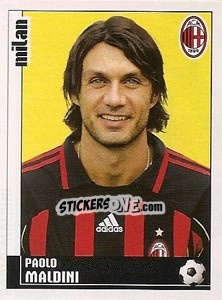 Sticker Paolo Maldini - Calciatori 2006-2007 n. 248 - Panini