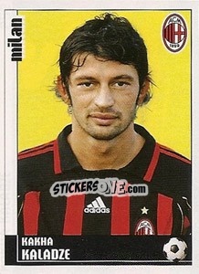 Sticker Kakha Kaladze - Calciatori 2006-2007 n. 252 - Panini