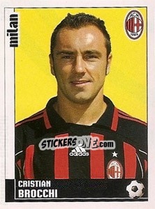 Sticker Cristian Brocchi - Calciatori 2006-2007 - Panini