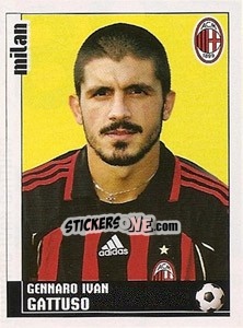Sticker Gennaro Ivan Gattuso - Calciatori 2006-2007 n. 257 - Panini