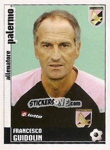 Figurina Francesco Guidolin (Allenatore) - Calciatori 2006-2007 - Panini