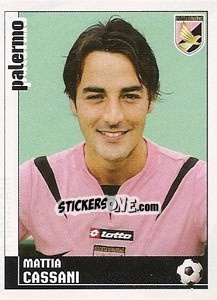 Sticker Mattia Cassani - Calciatori 2006-2007 - Panini