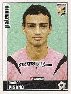 Sticker Marco Pisano - Calciatori 2006-2007 - Panini