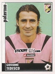 Sticker Giovanni Tedesco - Calciatori 2006-2007 - Panini