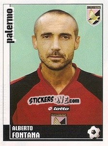 Figurina Alberto Fontana - Calciatori 2006-2007 - Panini