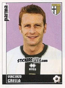 Sticker Vincenzo Grella - Calciatori 2006-2007 - Panini