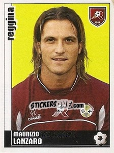 Sticker Maurizio Lanzaro - Calciatori 2006-2007 - Panini