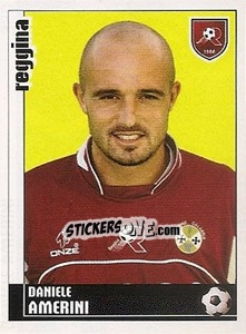 Sticker Daniele Amerini - Calciatori 2006-2007 - Panini