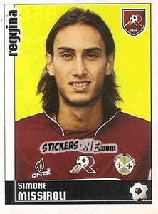 Sticker Simone Missiroli - Calciatori 2006-2007 - Panini