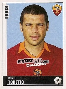Sticker Max Tonetto - Calciatori 2006-2007 n. 341 - Panini