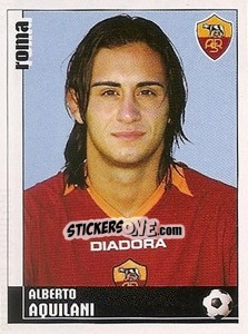 Cromo Alberto Aquilani - Calciatori 2006-2007 - Panini