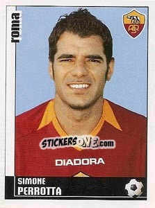 Sticker Simone Perrotta - Calciatori 2006-2007 n. 345 - Panini