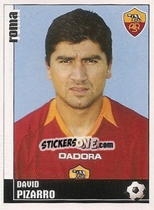 Sticker David Pizarro - Calciatori 2006-2007 n. 346 - Panini