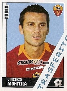 Figurina Vincenzo Montella - Calciatori 2006-2007 - Panini