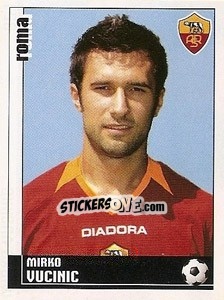 Sticker Mirko Vucinic - Calciatori 2006-2007 - Panini