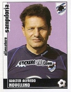 Sticker Walter Alfredo Novellino (Allenatore) - Calciatori 2006-2007 n. 355 - Panini