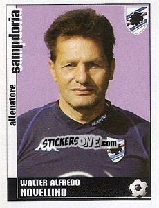 Sticker Walter Alfredo Novellino (Allenatore)