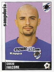 Sticker Giulio Falcone - Calciatori 2006-2007 n. 358 - Panini