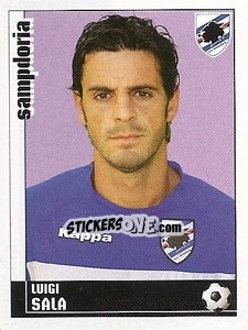 Cromo Luigi Sala - Calciatori 2006-2007 - Panini